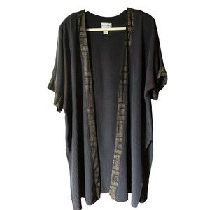 Vintage Black Prayer Robe Winged Sleeves